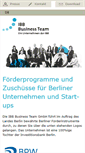 Mobile Screenshot of ibb-business-team.de